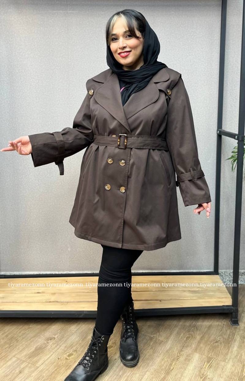 بارونی سایزبزرگ کتان زارا کد 310