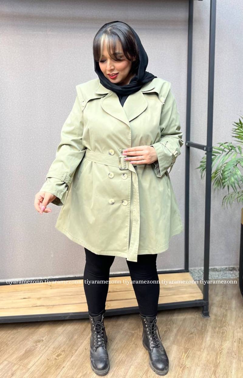 بارونی سایزبزرگ کتان زارا کد 310