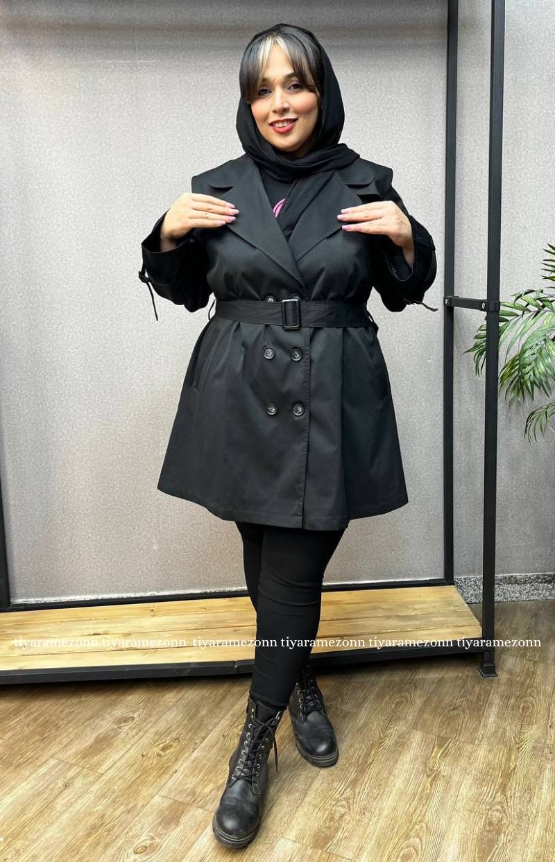 بارونی سایزبزرگ کتان زارا کد 310