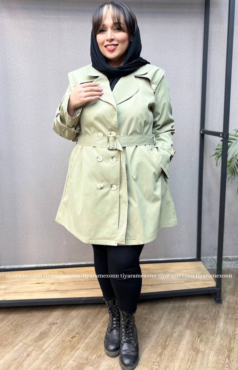 بارونی سایزبزرگ کتان زارا کد 310