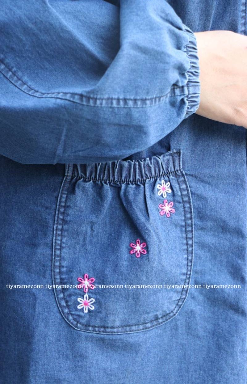 کاپشن جین سایز بزرگ  کد 313