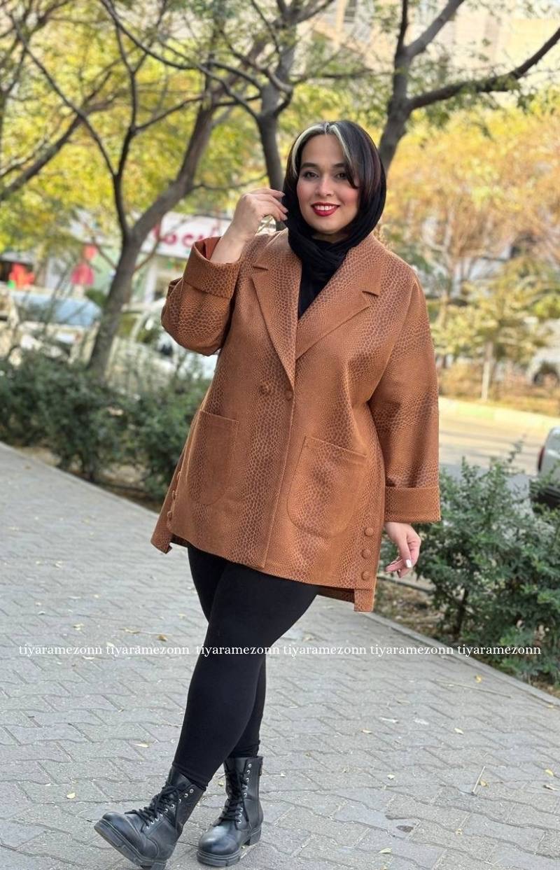 کت سایزبزرگ سوییت پوست ماری کد 314