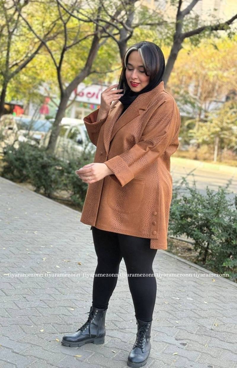 کت سایزبزرگ سوییت پوست ماری کد 314