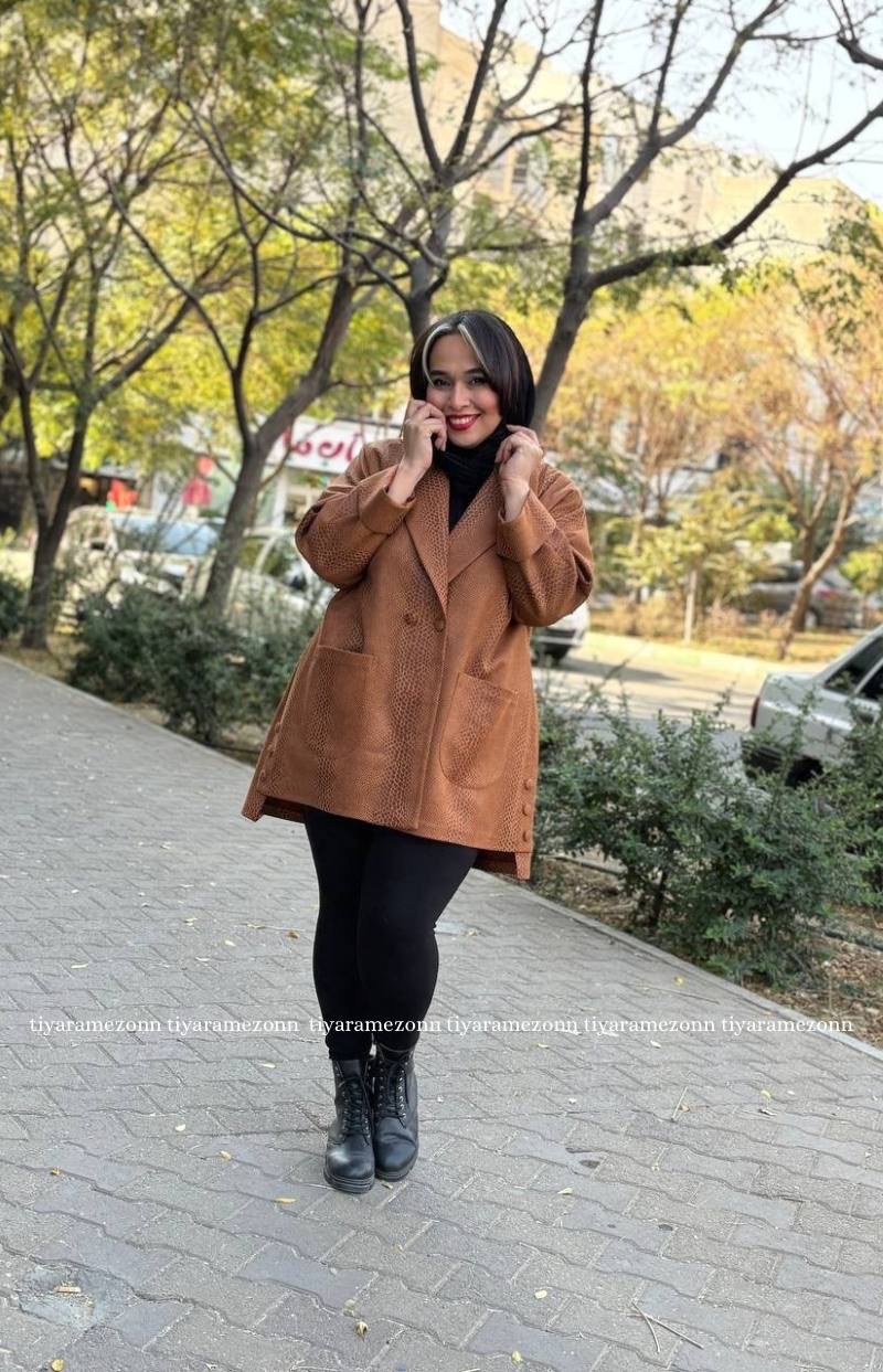 کت سایزبزرگ سوییت پوست ماری کد 314