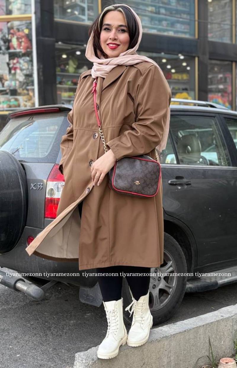 بارونی یقه انگلیسی بلند کد 312