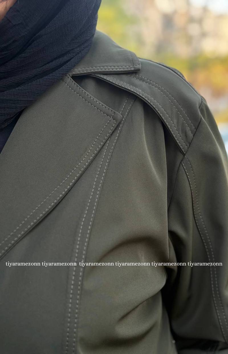 بارونی یقه انگلیسی بلند کد 312