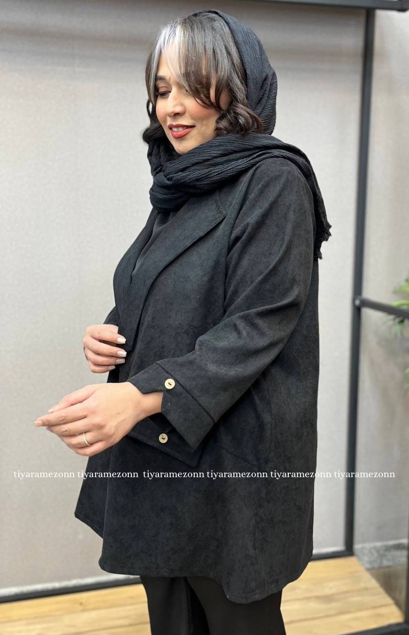 کت سایزبزرگ زنانه کوک دوزی کد 262