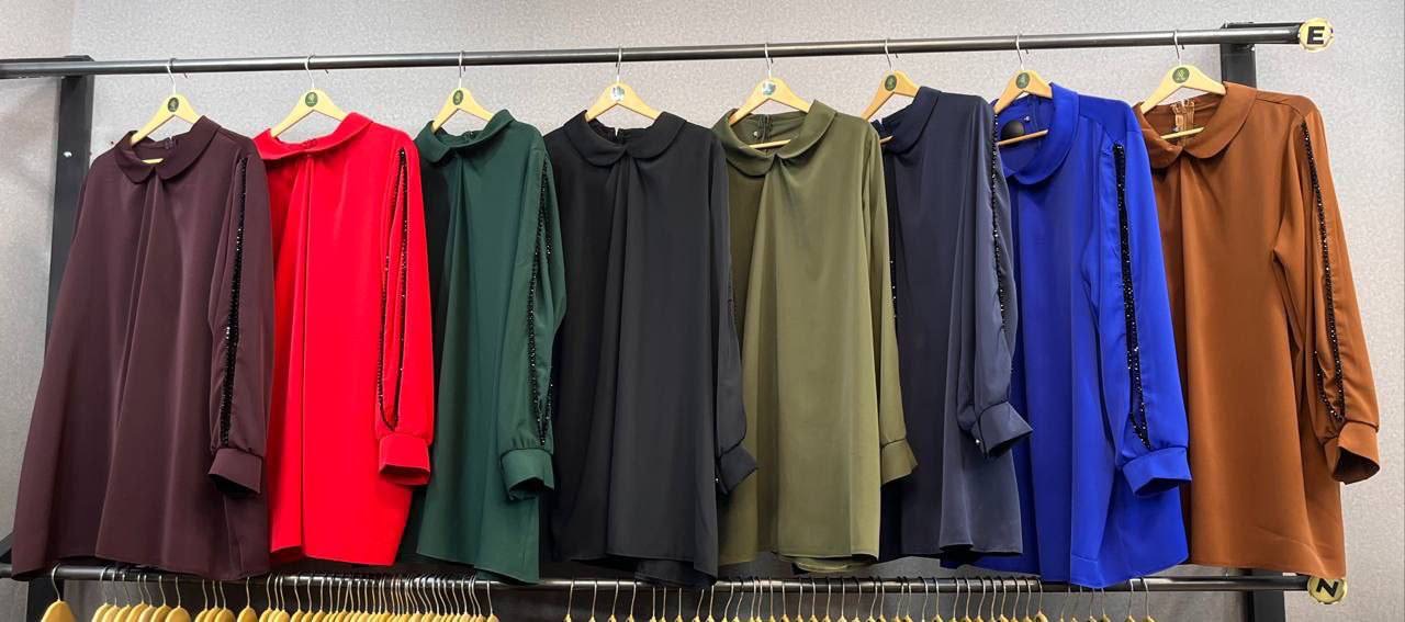 شومیز سایزبزرگ  الیزه خرجکار گیپور کد 282