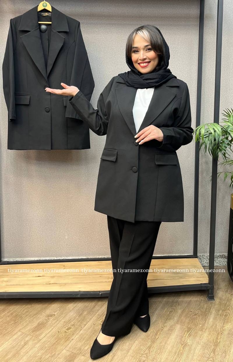 کت زنانه بلند کد 323