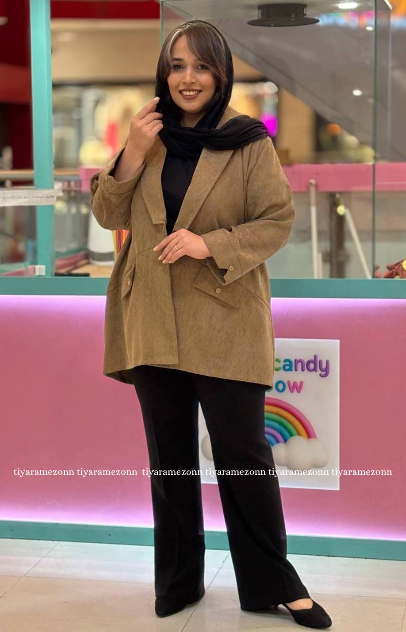 کت پاییزه  سایزبزرگ مدل ملودی کد 321