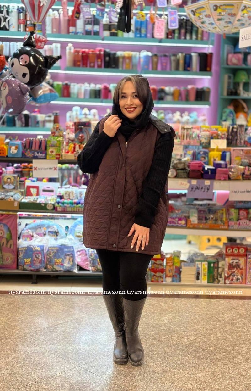 پافر سایز بزرگ  کلاهدار کد 330