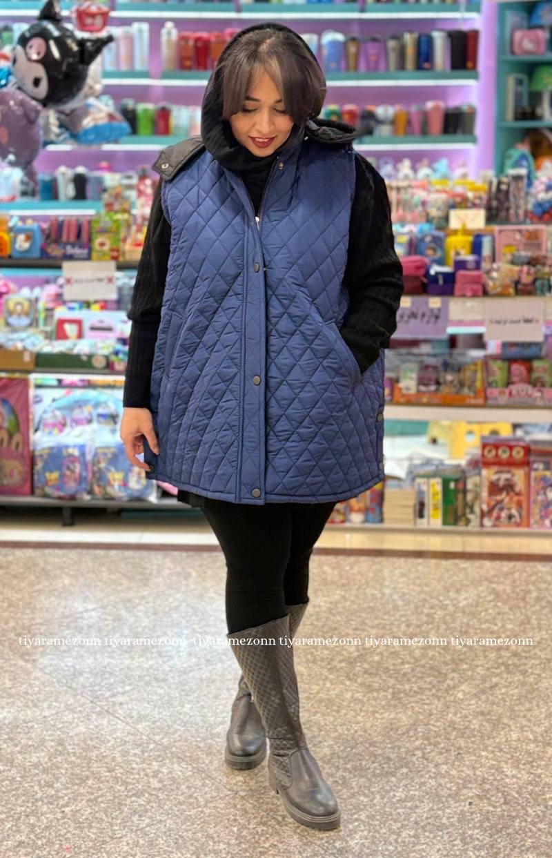 پافر سایز بزرگ  کلاهدار کد 330