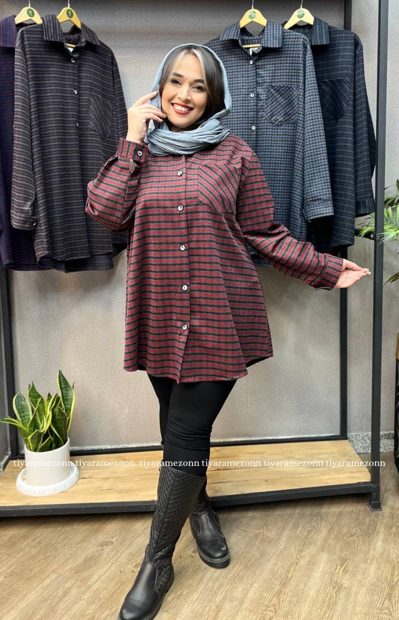 شکت سایز بزرگ مدل تک جیب کد 329