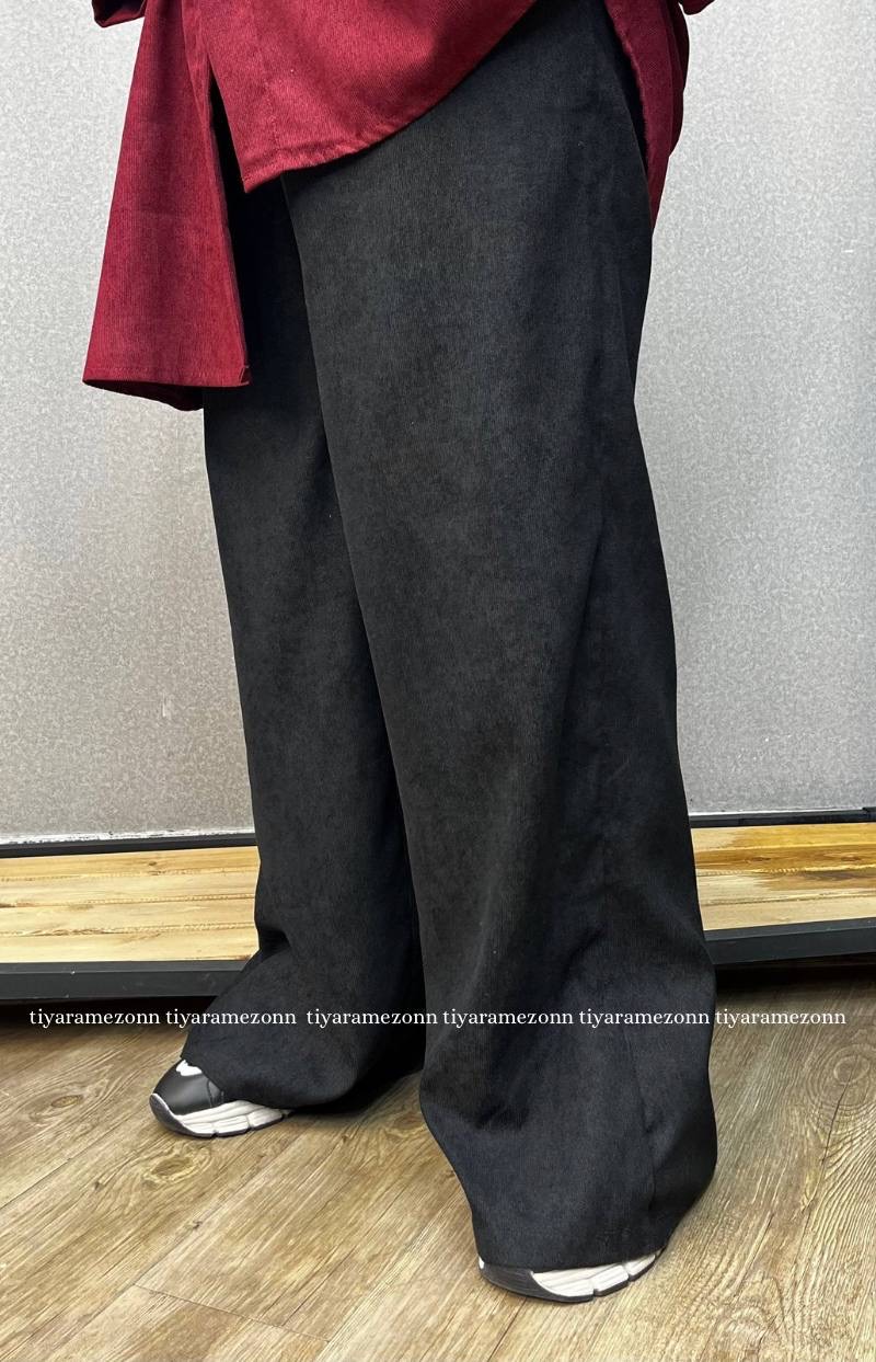 شلواربگ سایزبزرگ مدل مخمل کبریتی کد 334