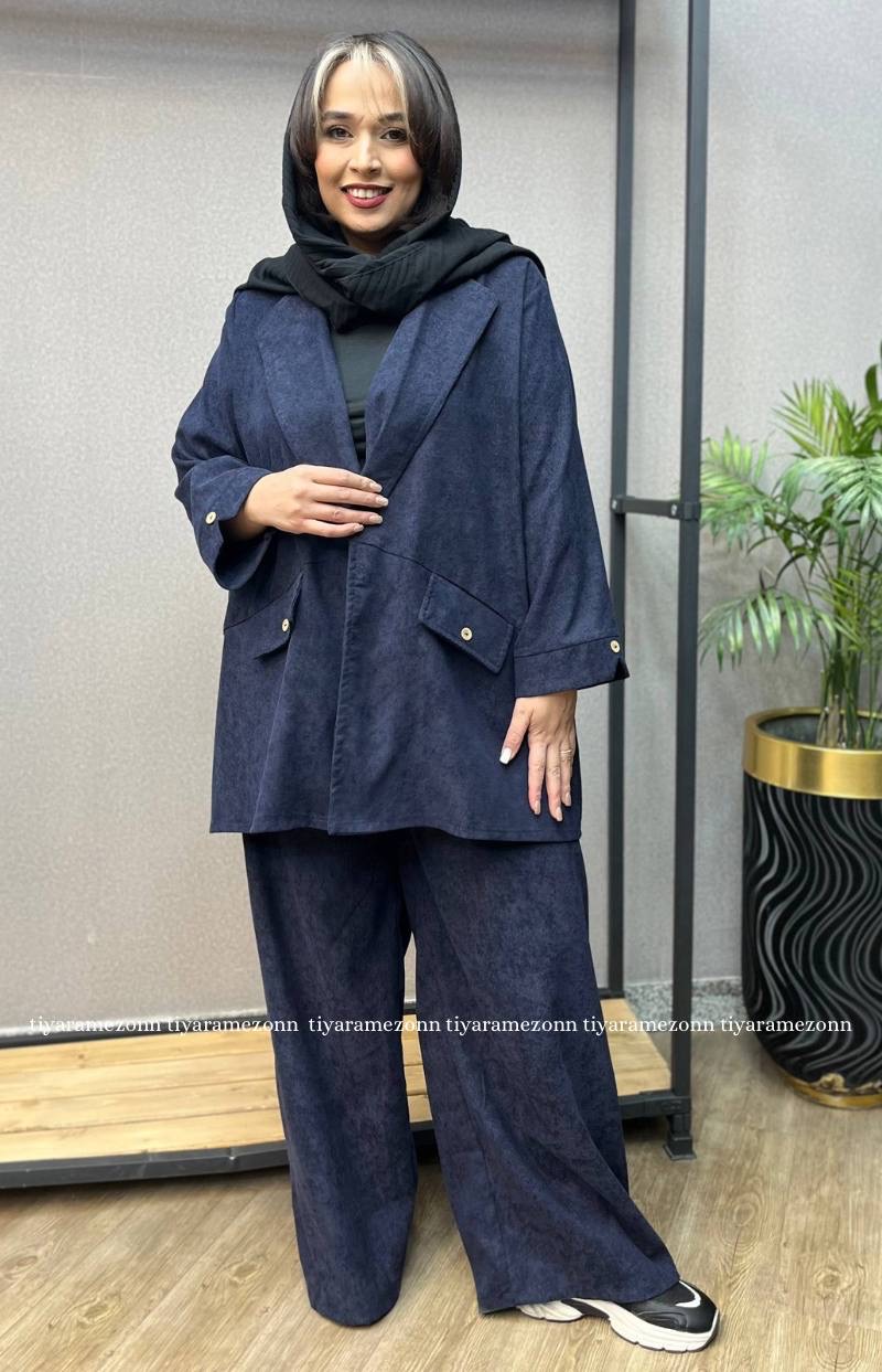 شلواربگ سایزبزرگ مدل مخمل کبریتی کد 334