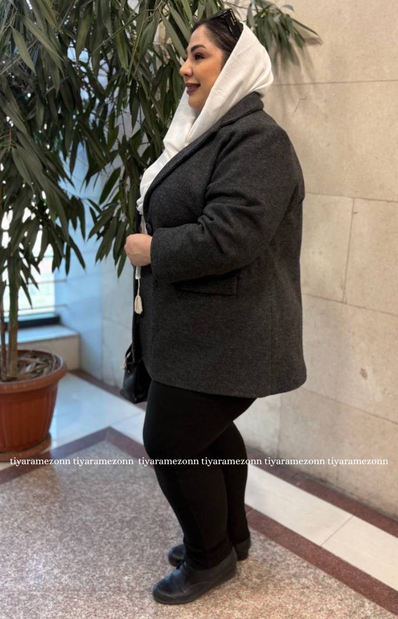 پالتو فوتر سایزبزرگ  تک دکمه  کد 333