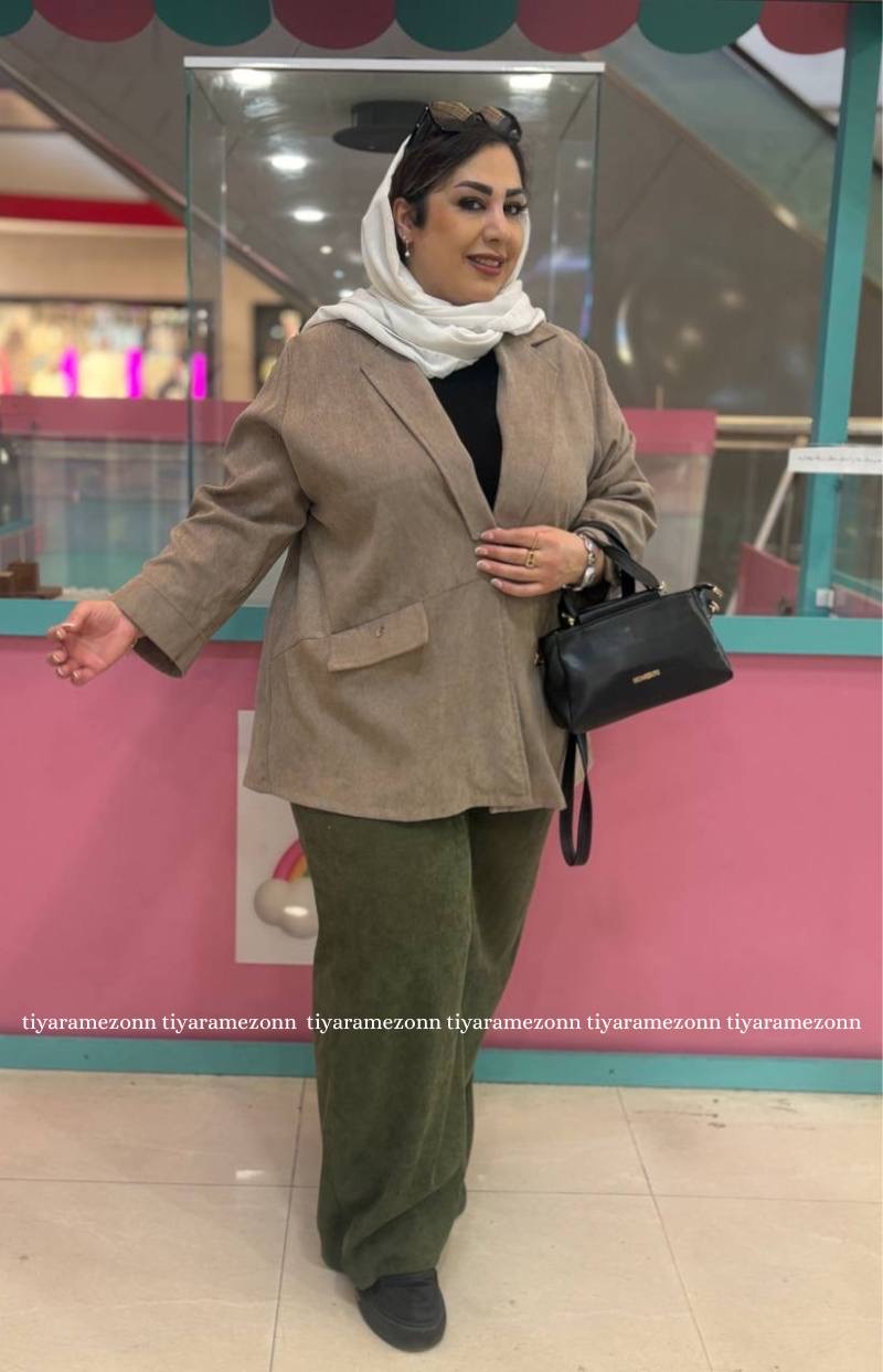 کت پاییزه  سایزبزرگ مدل ملودی کد 321