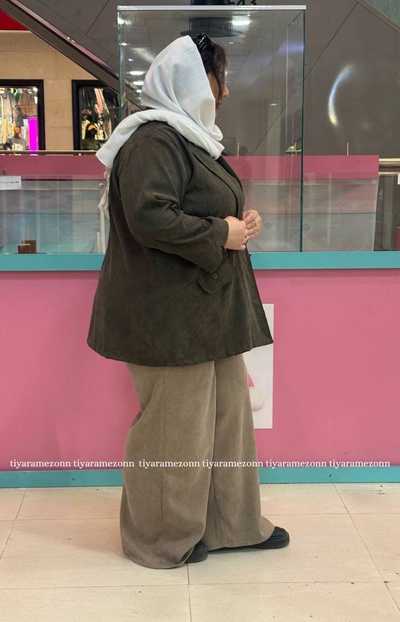 کت پاییزه  سایزبزرگ مدل ملودی کد 321