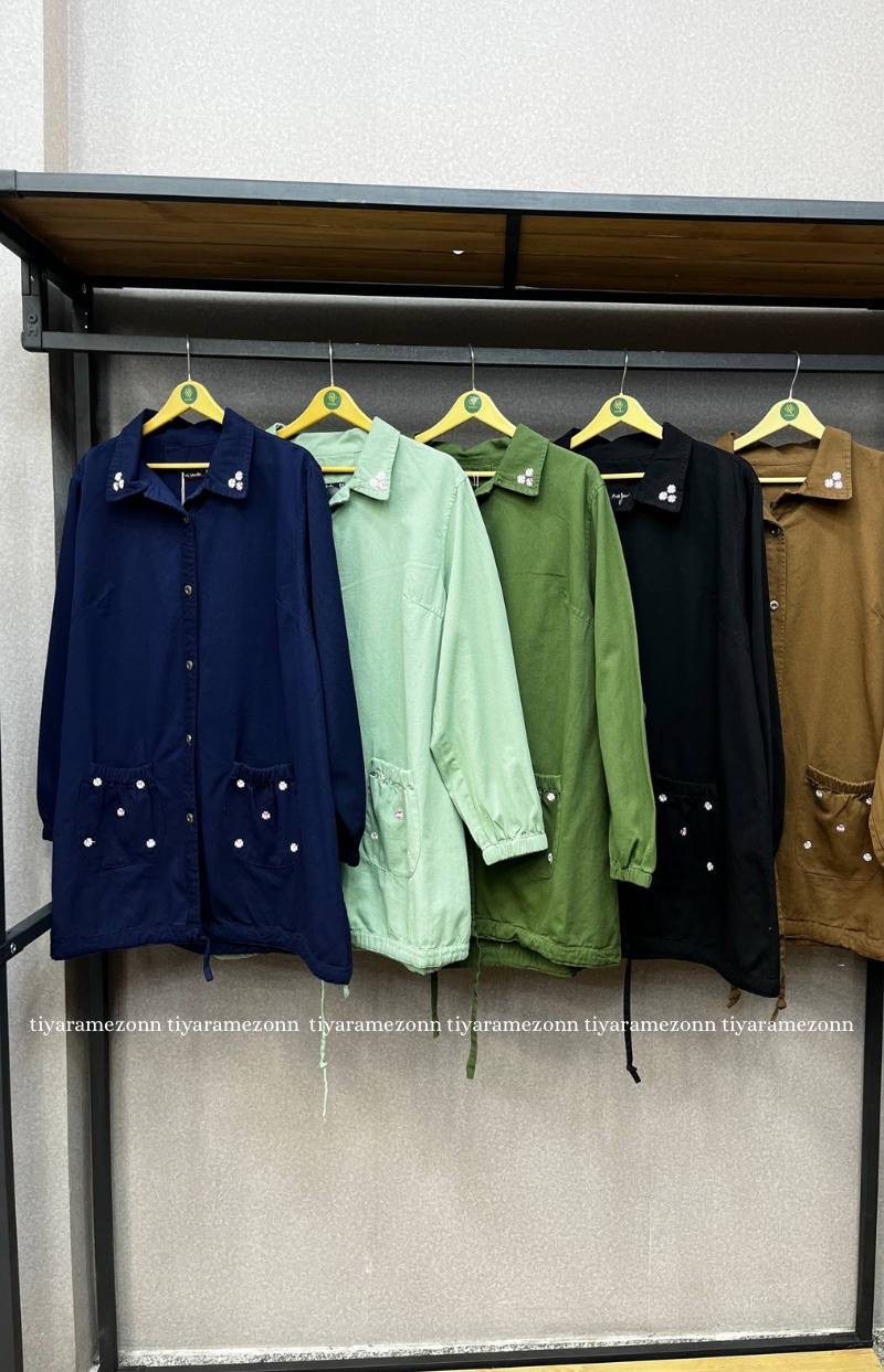 کت سایزبزرگ کتان  کد 297