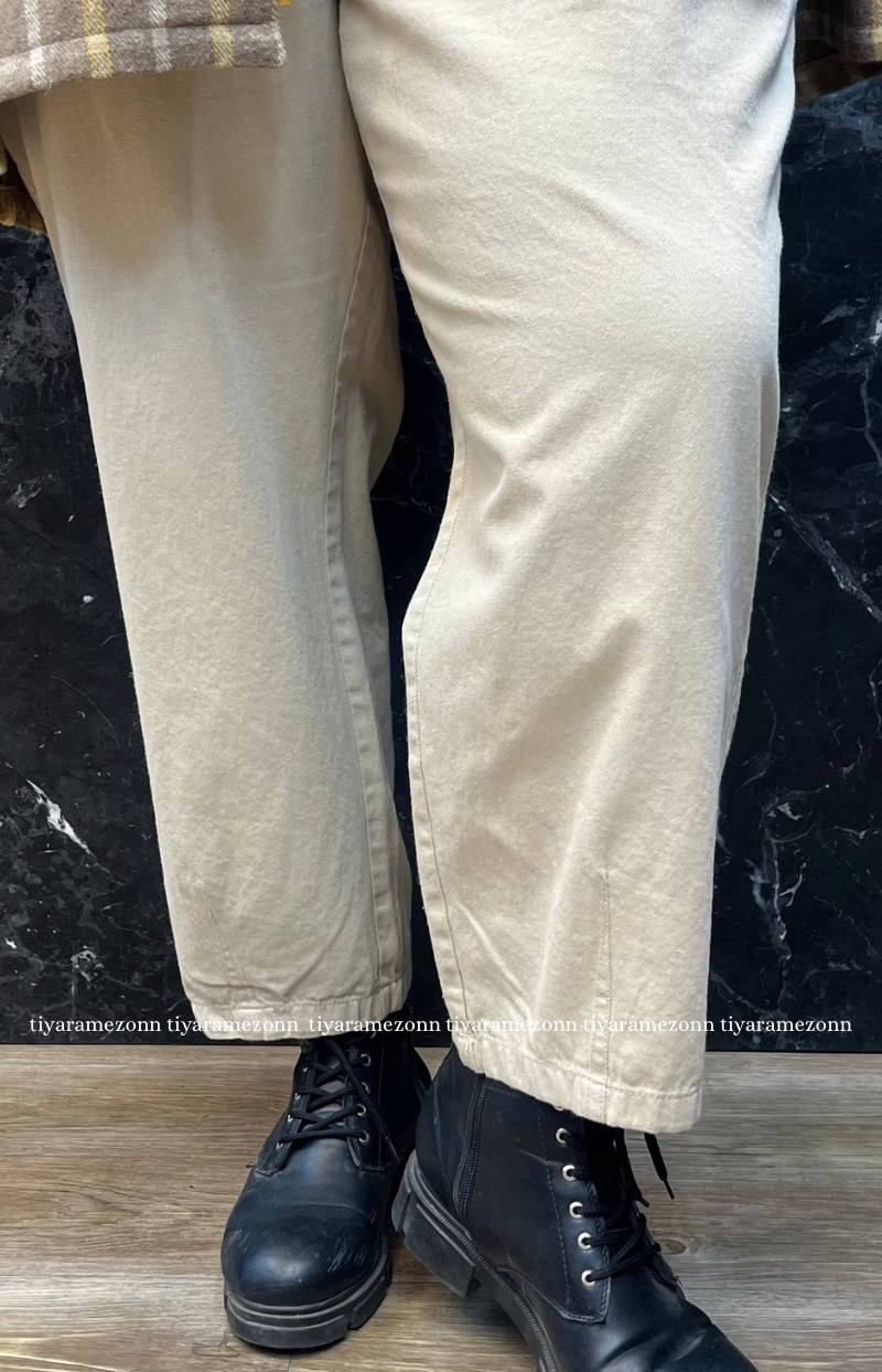 شلوار سایزبزرگ مام استایل کد 338