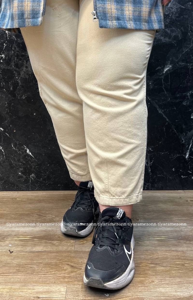 شلوار سایزبزرگ مام استایل کد 338