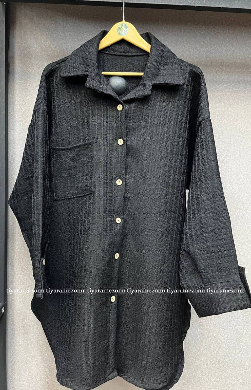 شومیز مانتویی سایزبزرگ  مدل زارا کد 350