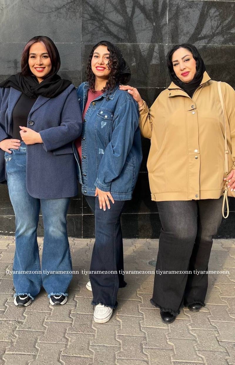 شلوار دمپا سایزبزرگ کشی گل بابونه کد144