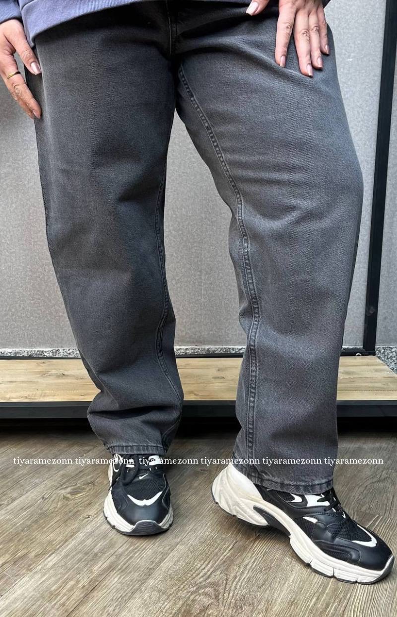 شلوار جین راسته سایزبزرگ کد 361