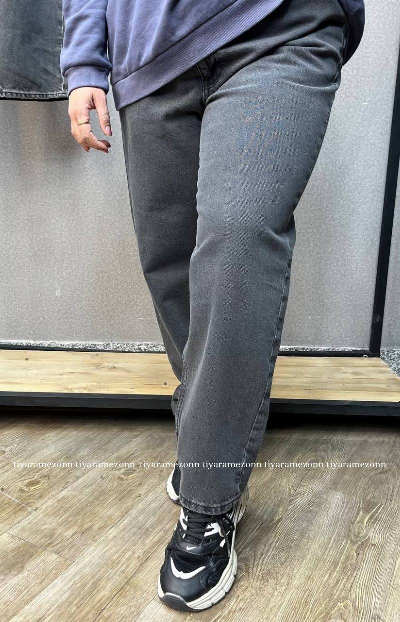 شلوار جین راسته سایزبزرگ کد 361