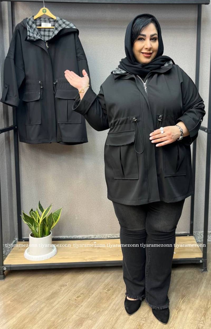 بارانی سایزبزرگ مدل کروز کد 362