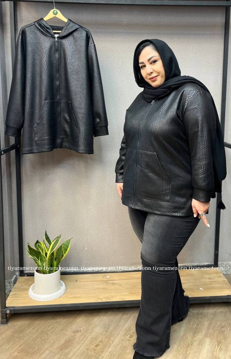 سویشرت سایزبزرگ  پوست ماری کد 363