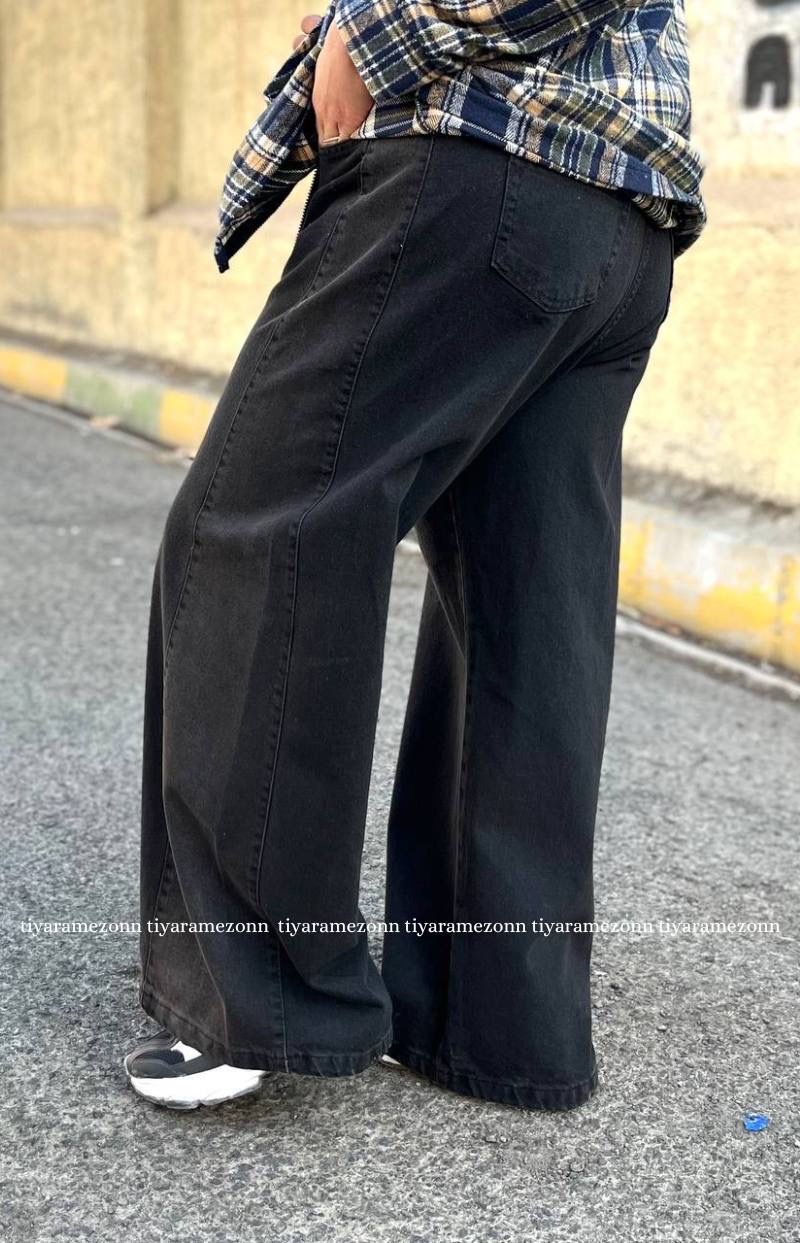 شلوار شافل سایزبزرگ کد 370