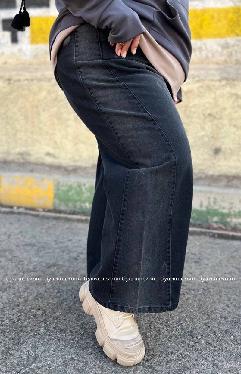 شلوار شافل سایزبزرگ کد 370