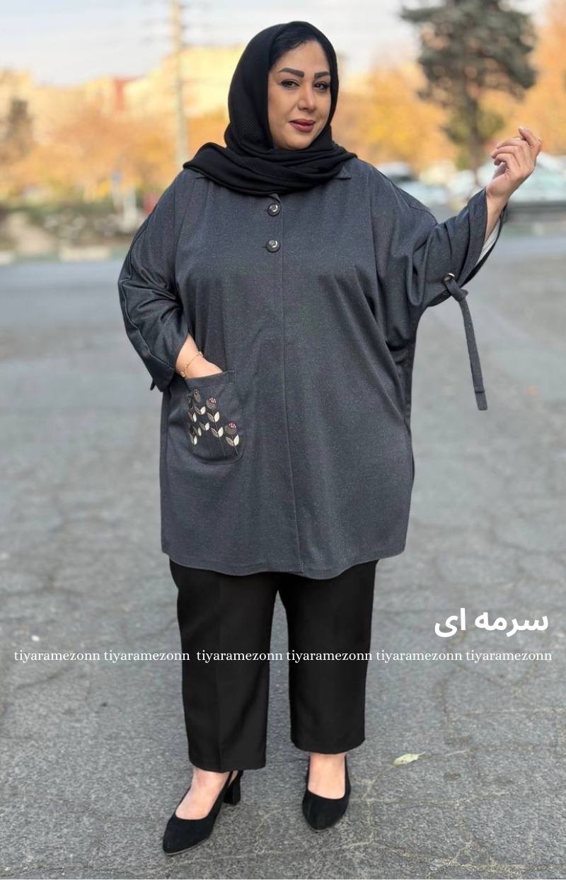 پانچ سایزبزرگ مدل پاییزه    کد 380