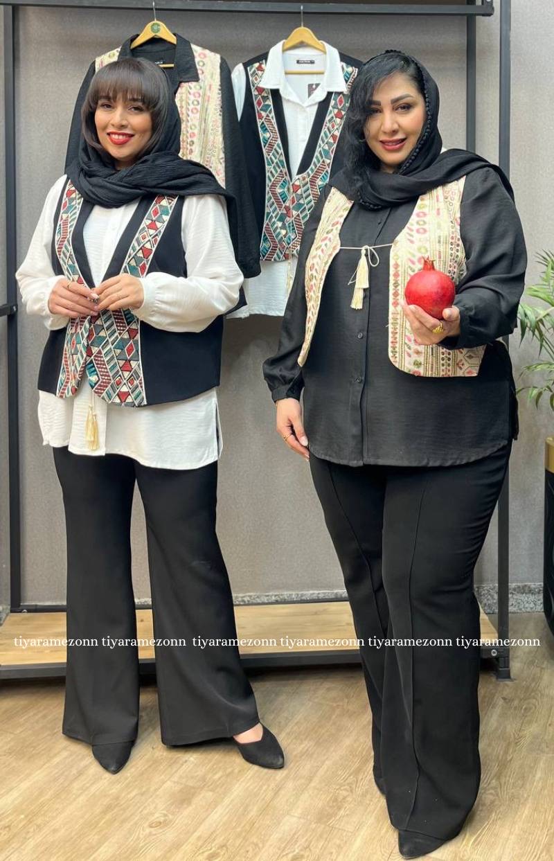 جلیقه سایزبزرگ لیلیوم کد 193