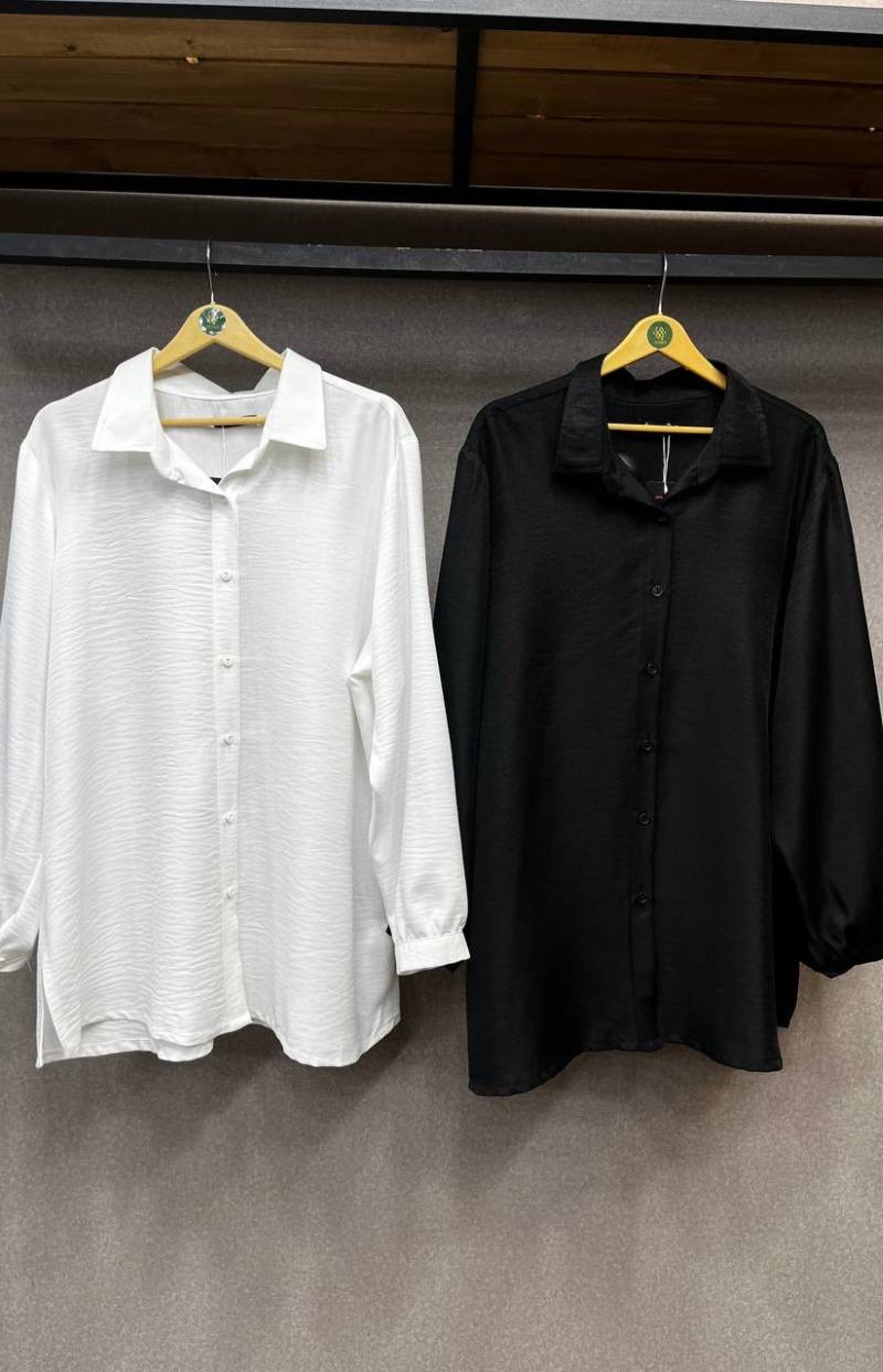 شومیز ساده سایزبزرگ  کد 389