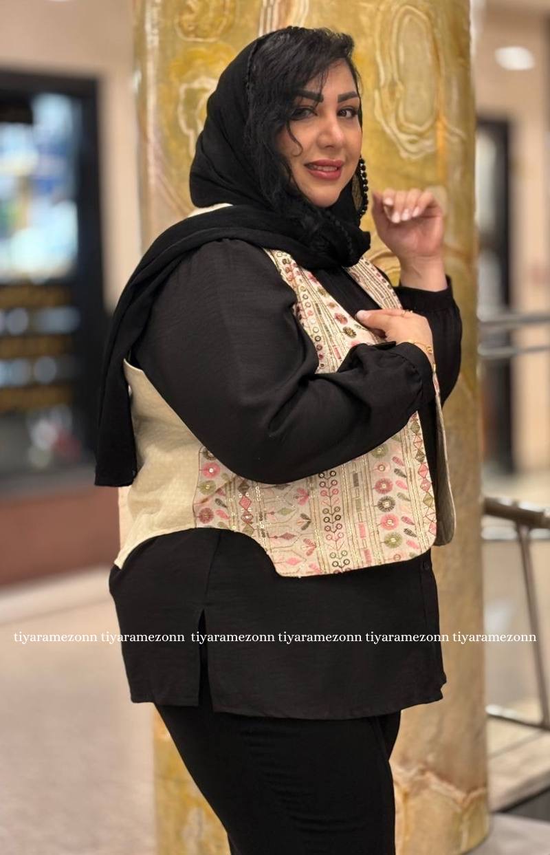 جلیقه سایزبزرگ مدل سنتی کد 388