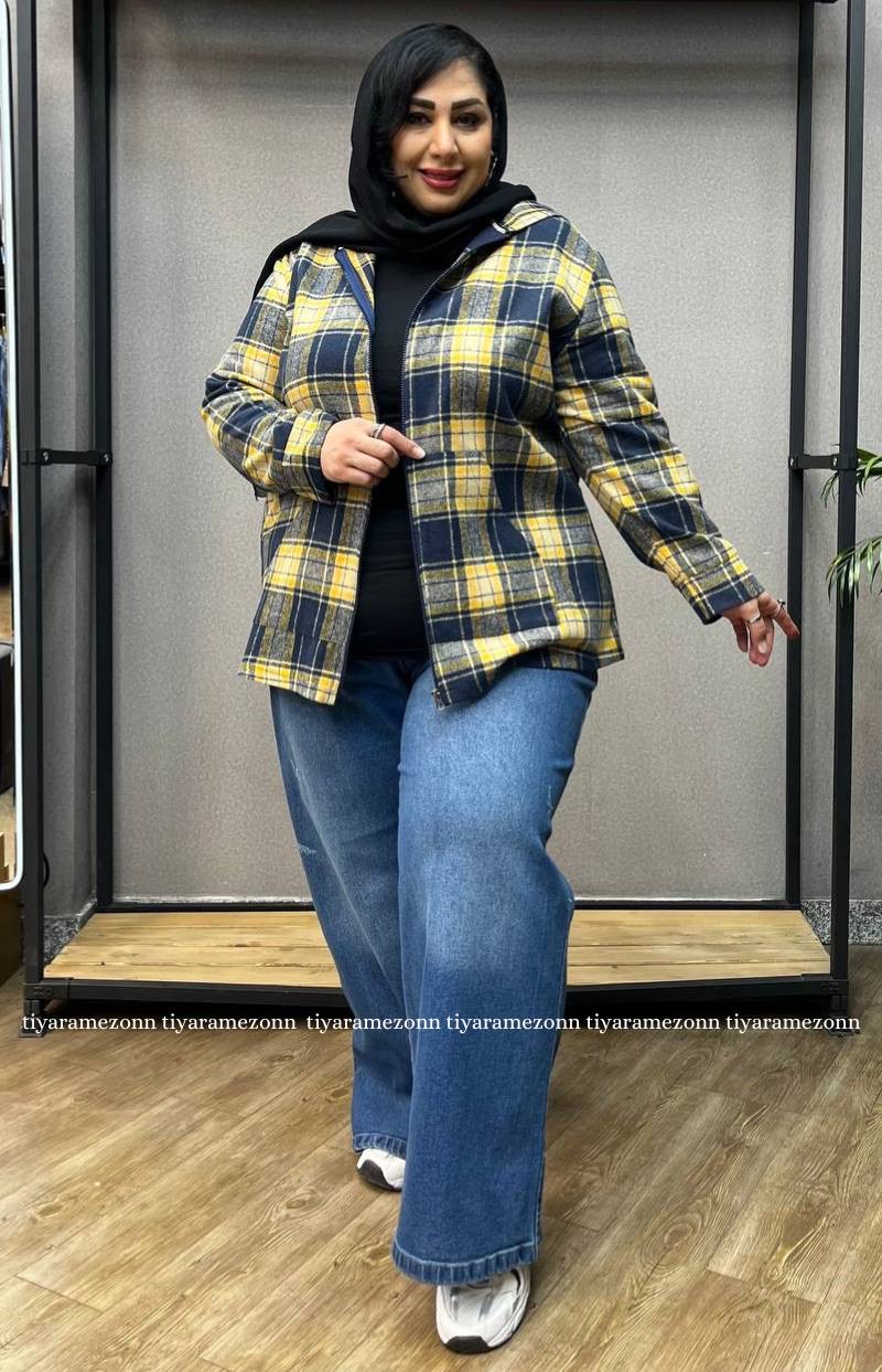 شلوار بگ سایزبزرگ  مدل بغل دکمه کد 394