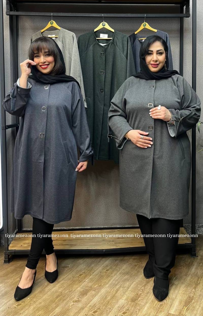 مانتو سایزبزرگ مدل ارکیده کد 392