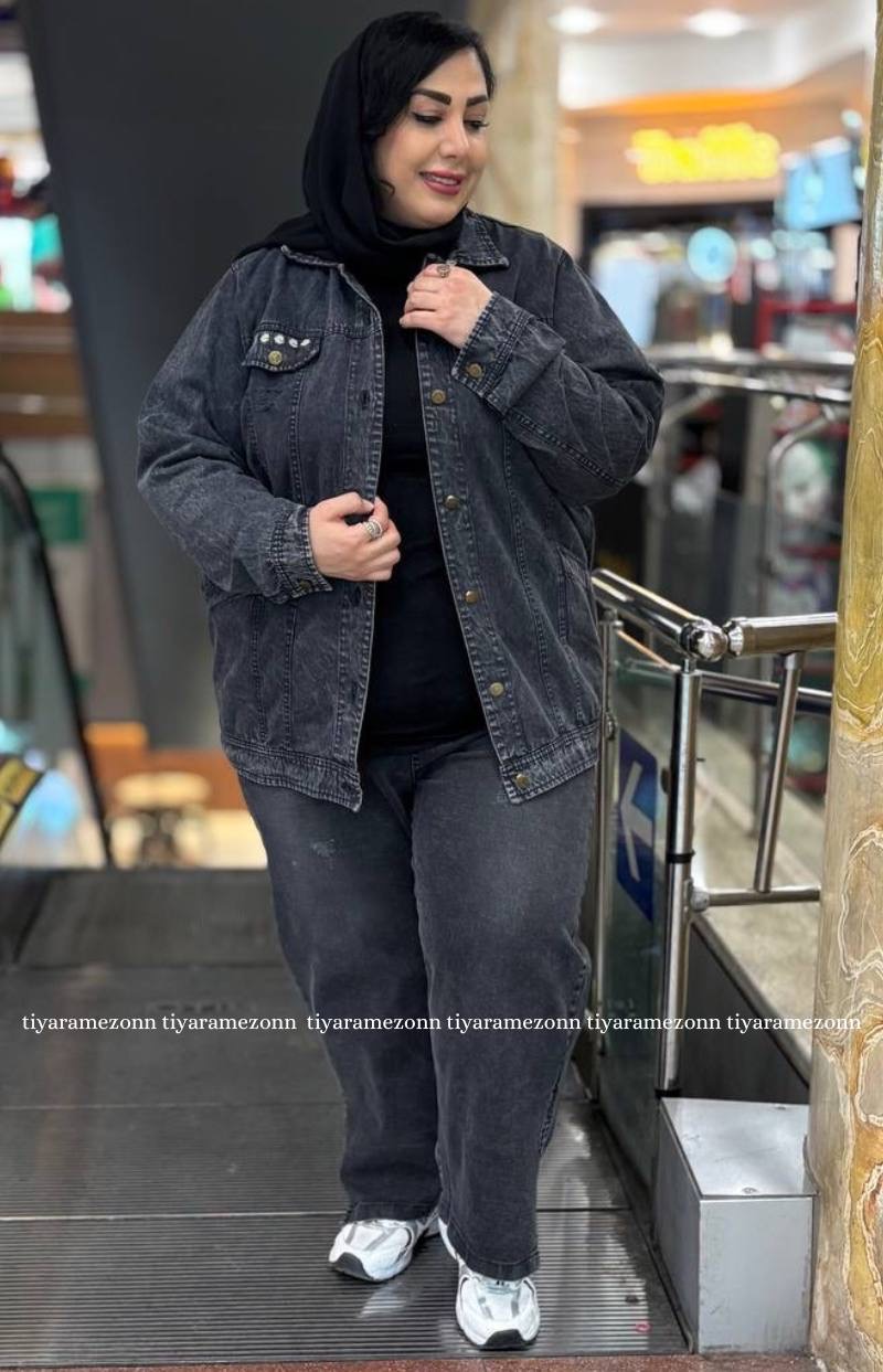 شلوار بگ سایزبزرگ  مدل بغل دکمه کد 394