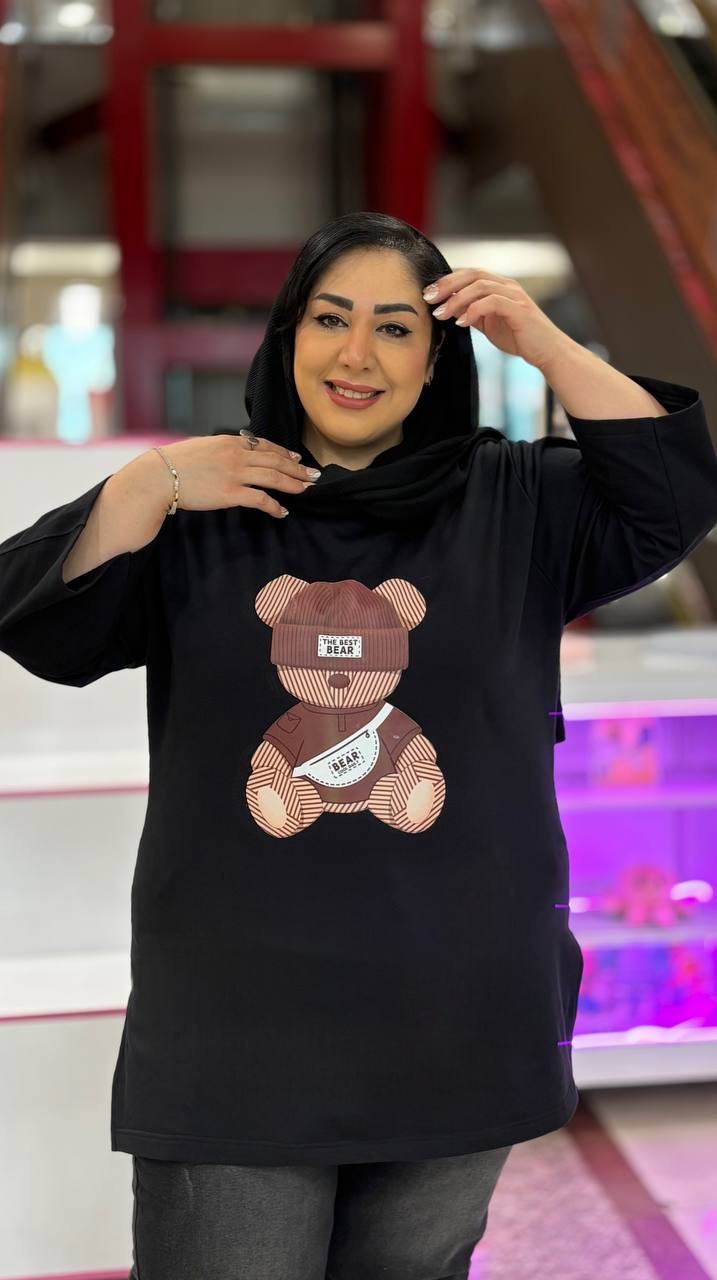 تیشرت سایزبزرگ مدل تدی 398