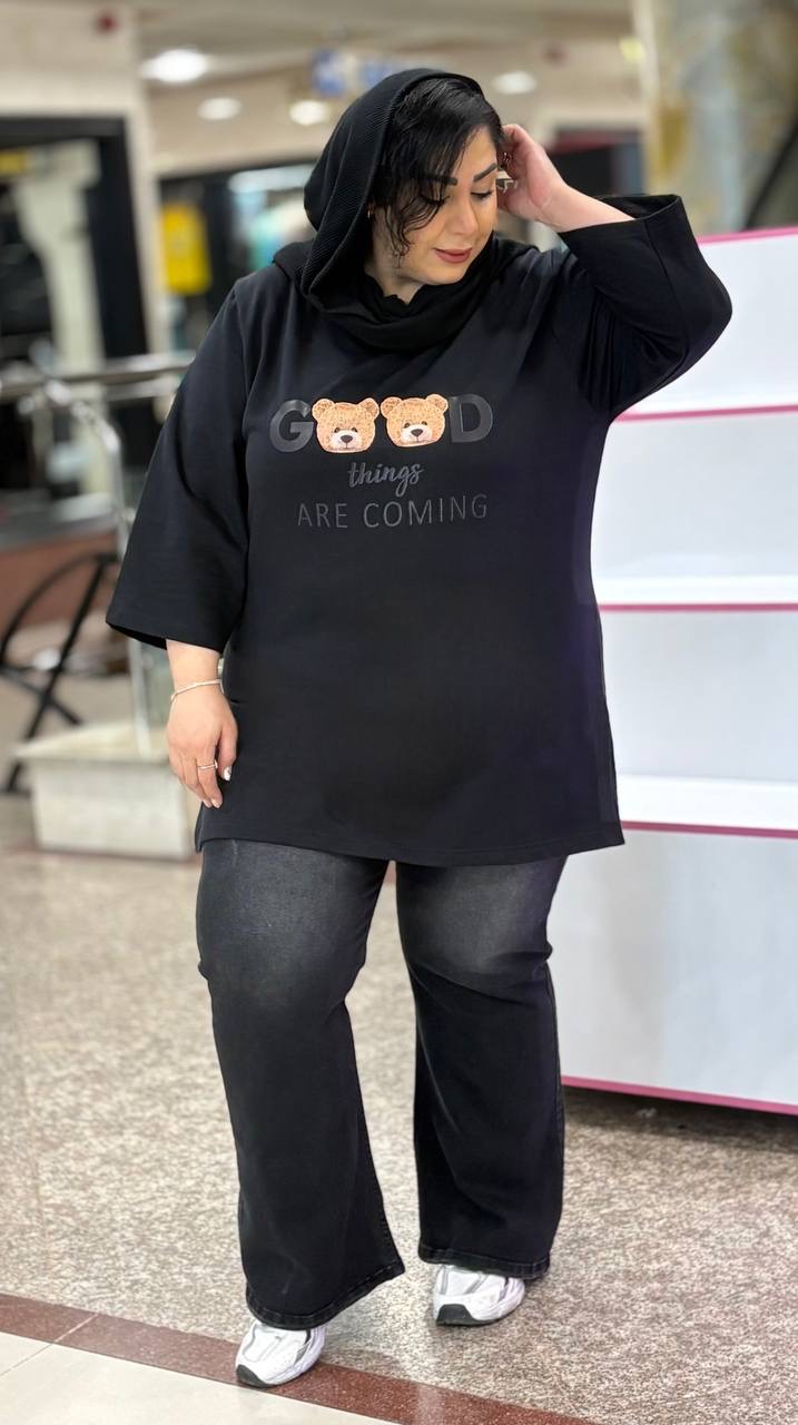 تیشرت سایزبزرگ مدل تدی 398