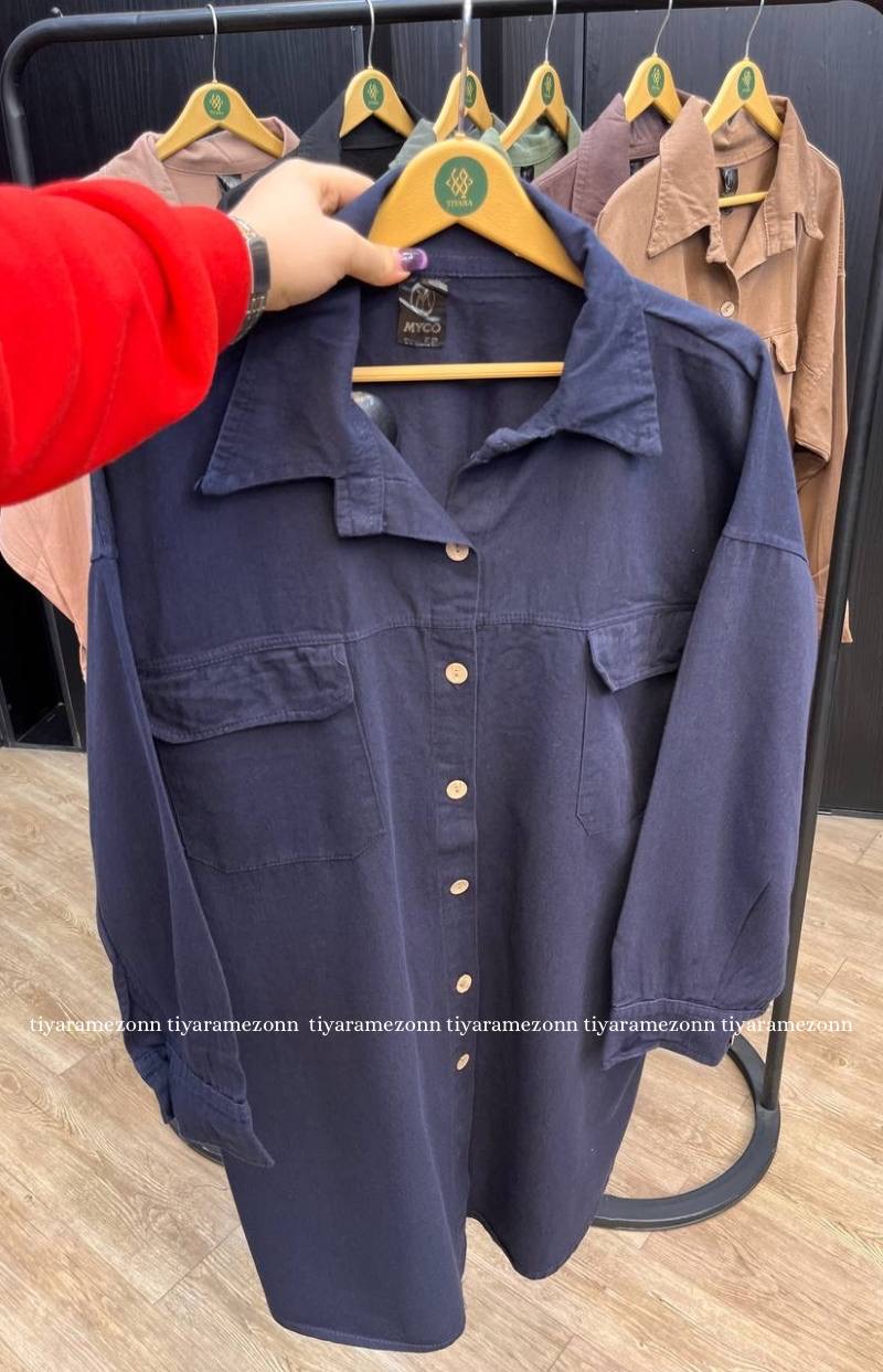 کت کتان سایزبزرگ مدل  گلدوزی کد 387