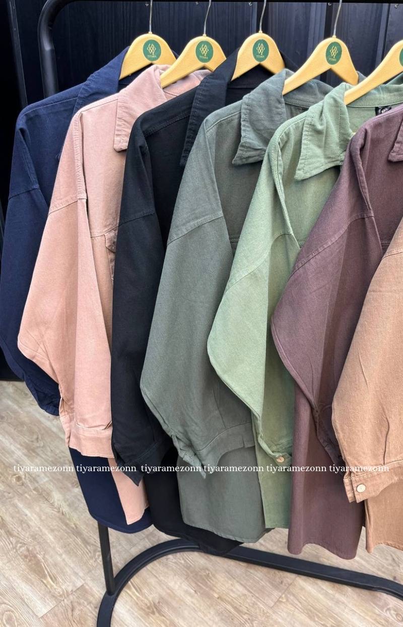 کت کتان سایزبزرگ مدل  گلدوزی کد 387