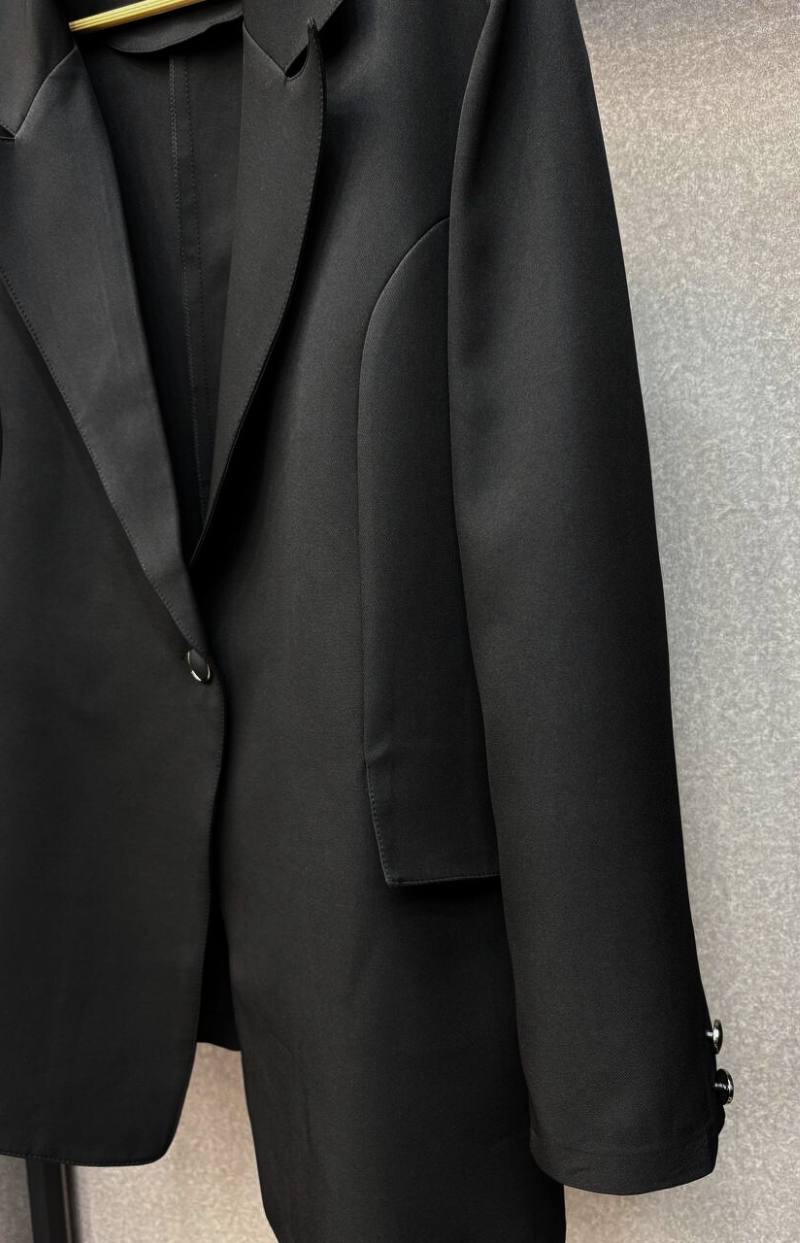 کت و شلوار زنانه سایز بزرگ یقه انگلیسی مدل پرستیژ  کد 303