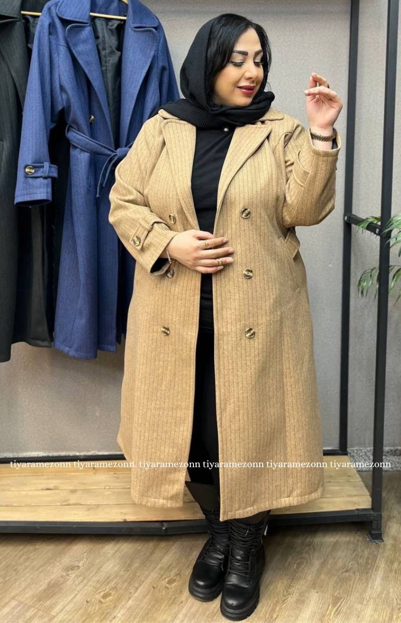 پالتو سایزبزرگ فوتر  کد 401