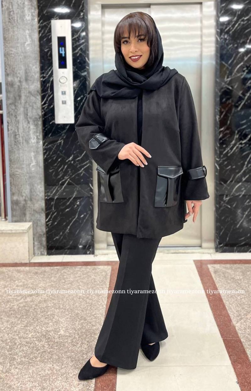 کت سایزبزرگ سوییت چرم کد 305