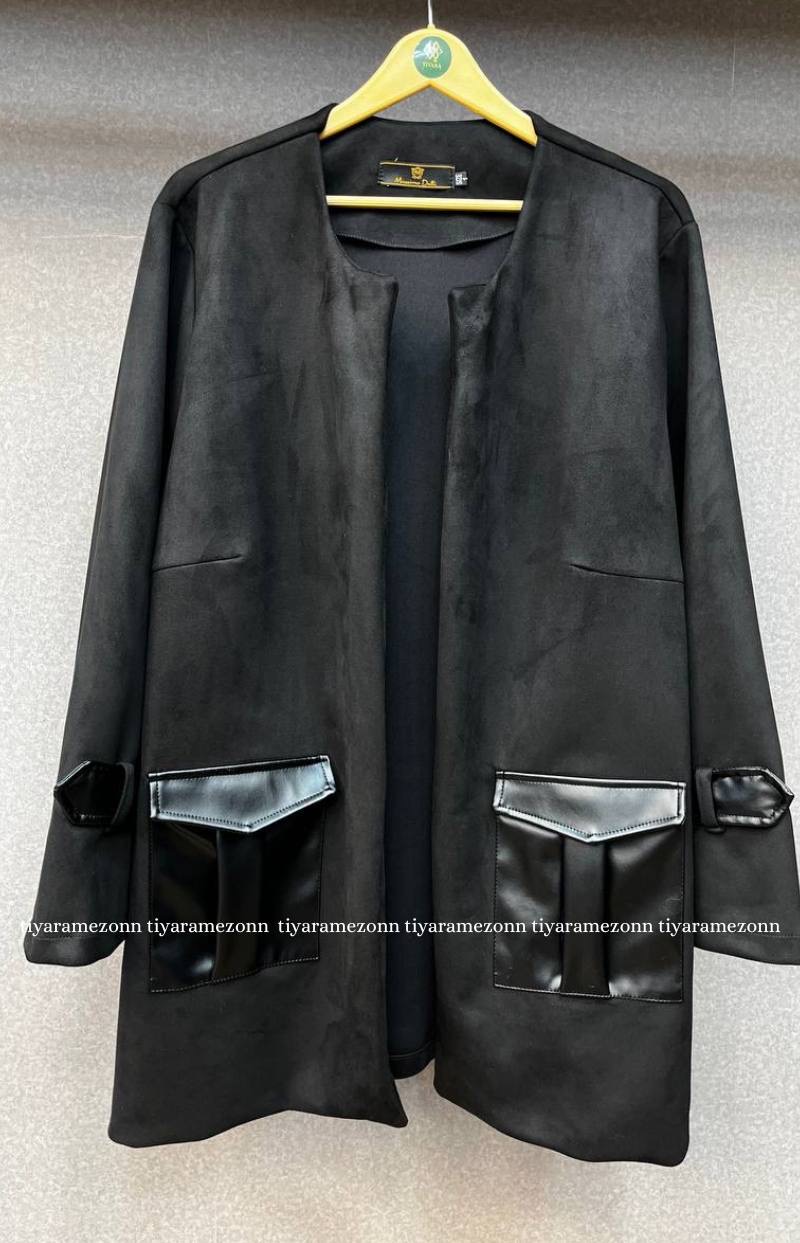 کت سایزبزرگ سوییت چرم کد 305