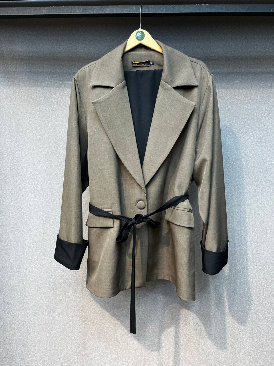 کت و شلوار زنانه سایزبزرگ مدل بزایاق کد 409