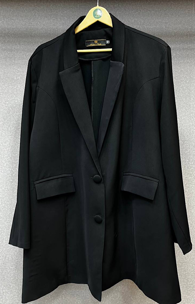 کت زنانه سایزبزرگ میلکاتو کد 418